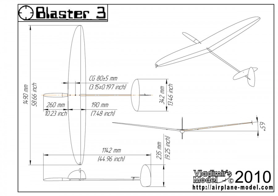 Blaster 3 main drawing